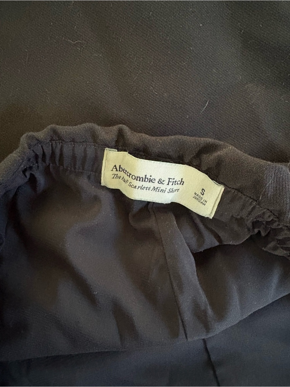 Abercrombie & Fitch Black Mini Skirt - Picture 3 of 3